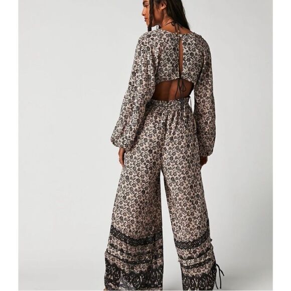 New Free People Forever Timeless Soulmate Jumpsuit Size S - Picture 4 of 9